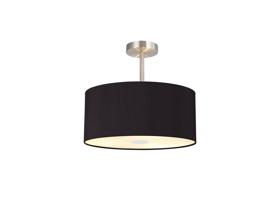 Baymont CH BL/GR Ceiling Lights Deco Semi Flush Fittings